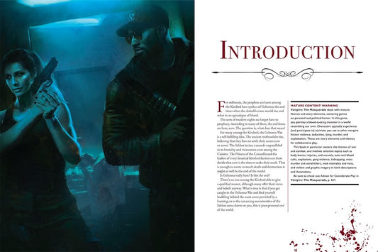 Vampire: The Masquerade 5th Edition Roleplaying Game Gehenna War Sourcebook