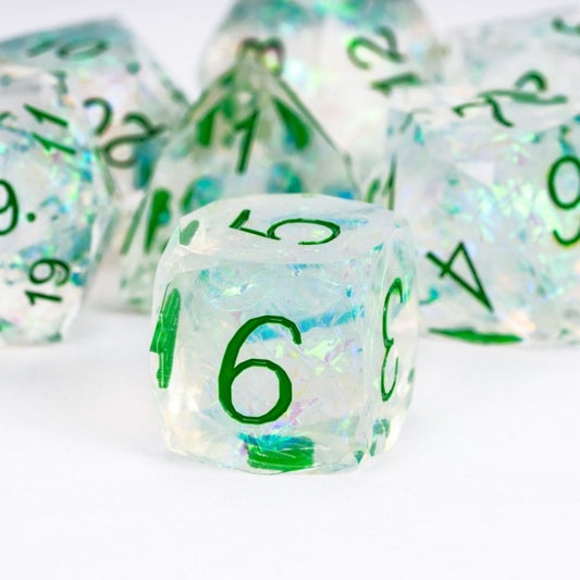 Verdant Prism Dice Set
