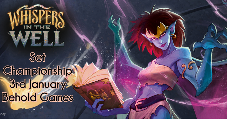 Disney Lorcana Whispers in the Well Championship