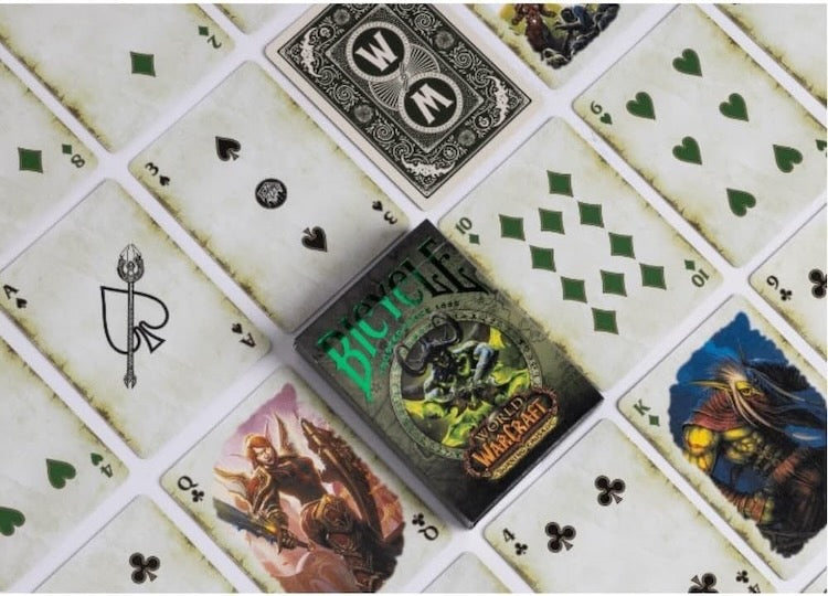 World of Warcraft Burning Crusade Playing Cards Deck by Bicycle