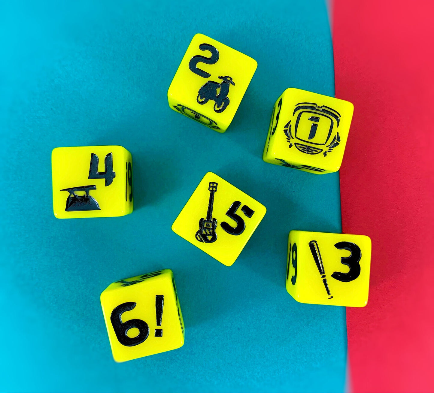 HeartBeat Dice: Haruko Dice - Pack of 6