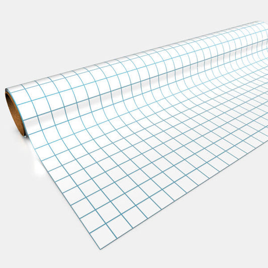 Gaming Paper: White 1″ Square Roll
