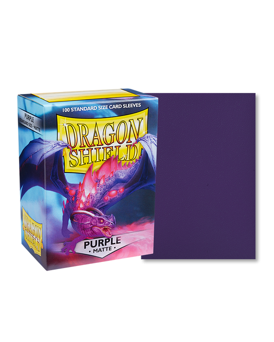 Dragon Shield - Purple - Box 100 - MATTE