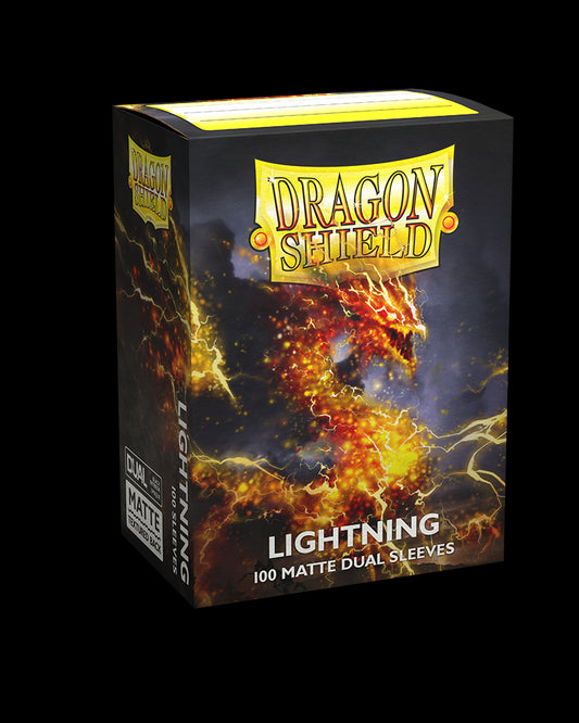 Dragon Shield - Lightning - Matte Dual Sleeves - Standard Size