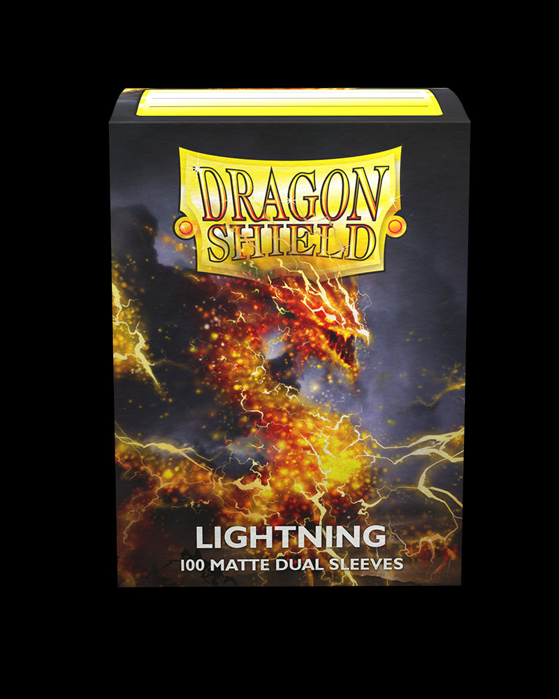 Dragon Shield - Lightning - Matte Dual Sleeves - Standard Size