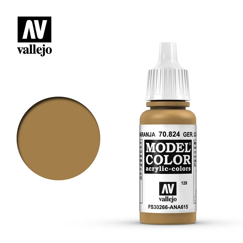 Vallejo Model Colour - German Cam Orange Ochre 17 ml