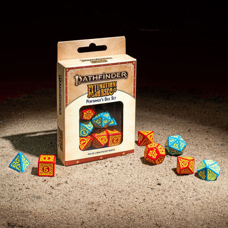 Pathfinder Extinction Curse Performers Dice Set