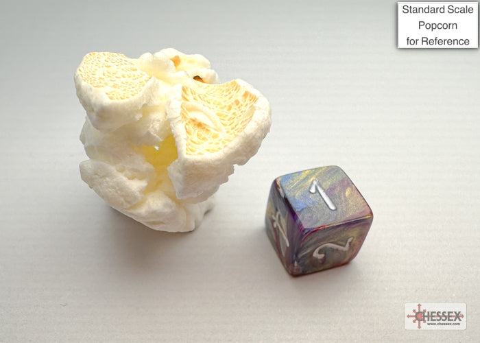 Festive Mini-hedral Carousel/white 7-Die Set