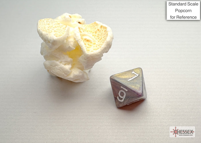 Festive Mini-hedral Carousel/white 7-Die Set