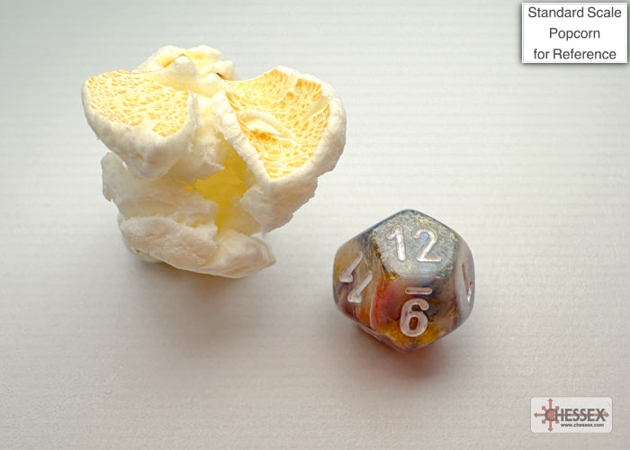 Festive Mini-hedral Carousel/white 7-Die Set
