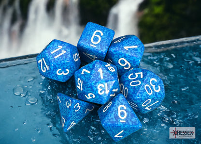 Speckled Water Polyhedral 7-Dice Set