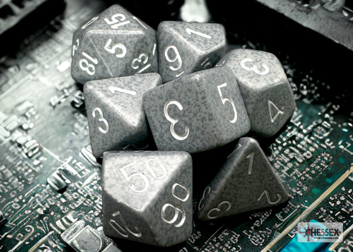 Speckled Hi-Tech Polyhedral 7-Dice Set