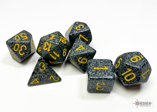 Speckled Urban Camo Polyhedral 7-Dice Set
