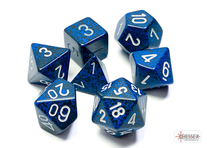 Speckled Stealth Polyhedral 7-Dice Set