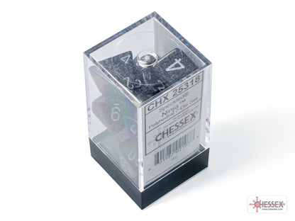 Speckled Ninja Polyhedral 7-Dice Set