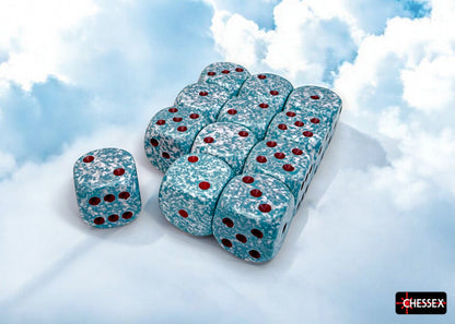 Speckled Air 16mm d6 Dice Block (12 dice)