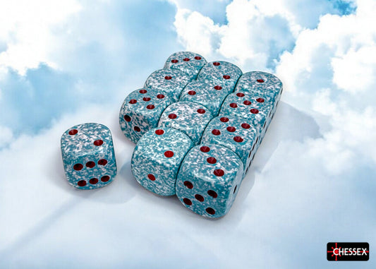 Speckled Air 16mm d6 Dice Block (12 dice)