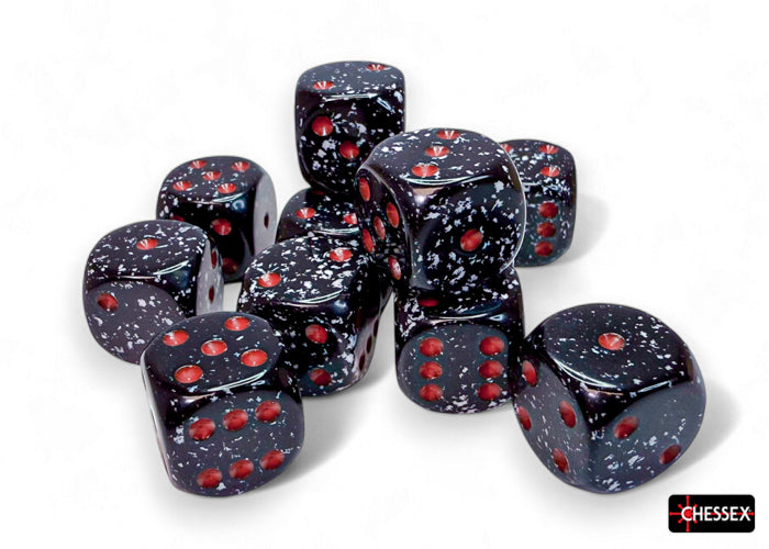 Speckled Space 16mm d6 Dice Block (12 dice)