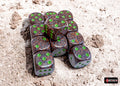 Speckled Earth 16mm d6 Dice Block (12 dice)