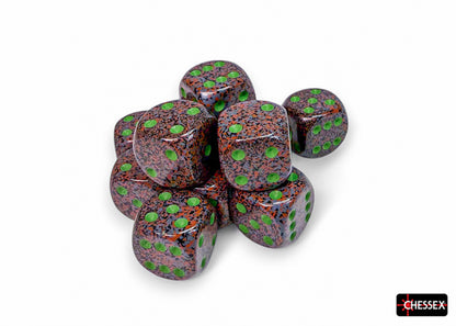 Speckled Earth 16mm d6 Dice Block (12 dice)