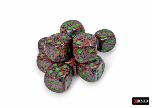Speckled Earth 16mm d6 Dice Block (12 dice)