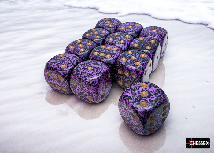 Speckled Hurricane 16mm d6 Dice Block (12 dice)