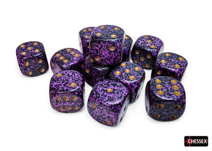 Speckled Hurricane 16mm d6 Dice Block (12 dice)