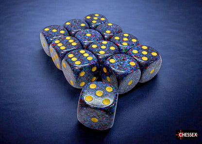 Speckled Twilight 16mm d6 Dice Block (12 dice)