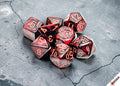 [PREORDER 29 JULY] Lustrous Gothic/ Polyhedral Dice Set