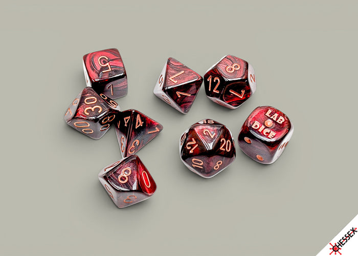 [PREORDER 29 JULY] Lustrous Gothic/ Polyhedral Dice Set