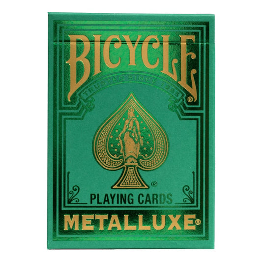 Bicycle Playing Cards: Metalluxe Green