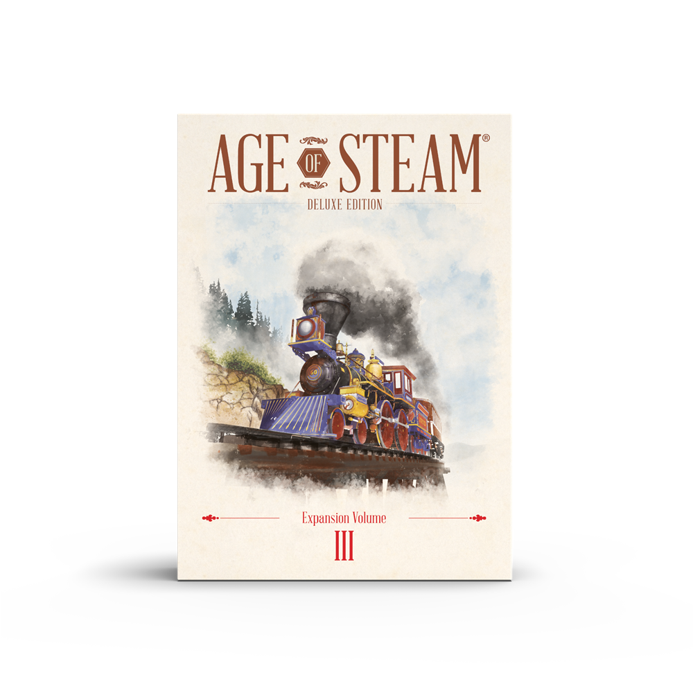 Age of Steam Deluxe: Expansion Volume III