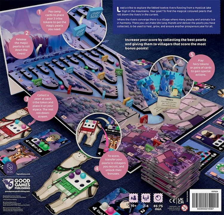 13 Rivers Game 12 Rivers – Behold Games