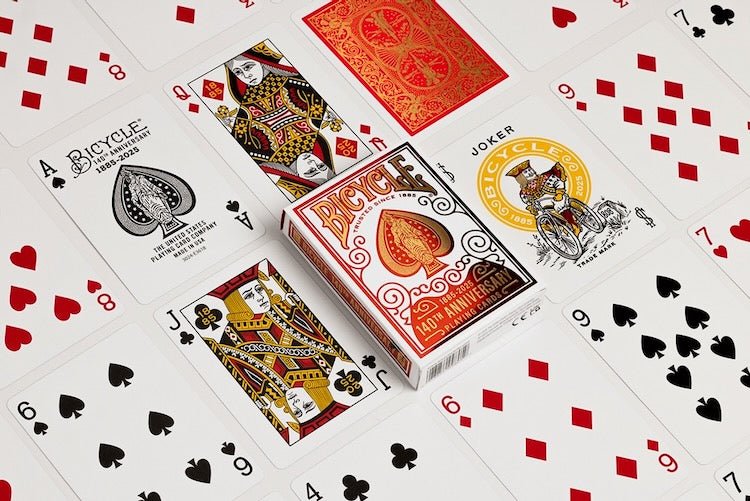 140th Anniversary Playing Cards