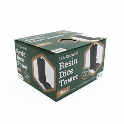 Resin Dice Tower - Black