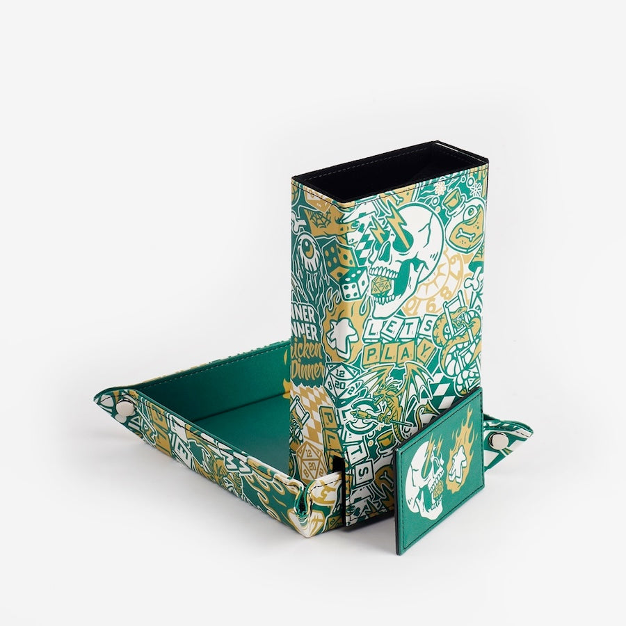 Dice Tower with Tray (Artist Series: Cara)