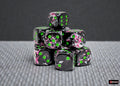 Brush Paintball/green 16mm d6 Dice Block (12 dice)