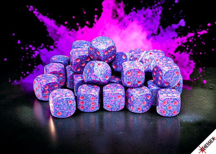 Speckled Purple Passion 12mm d6 Dice Block (36 Dice)