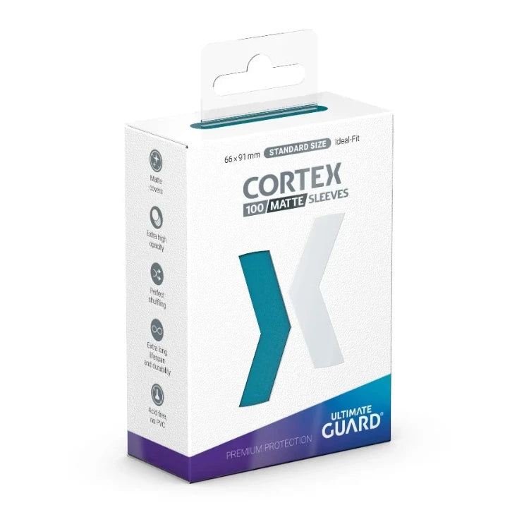 Ultimate Guard Cortex Sleeves - Matte Petrol - Standard Size (100)