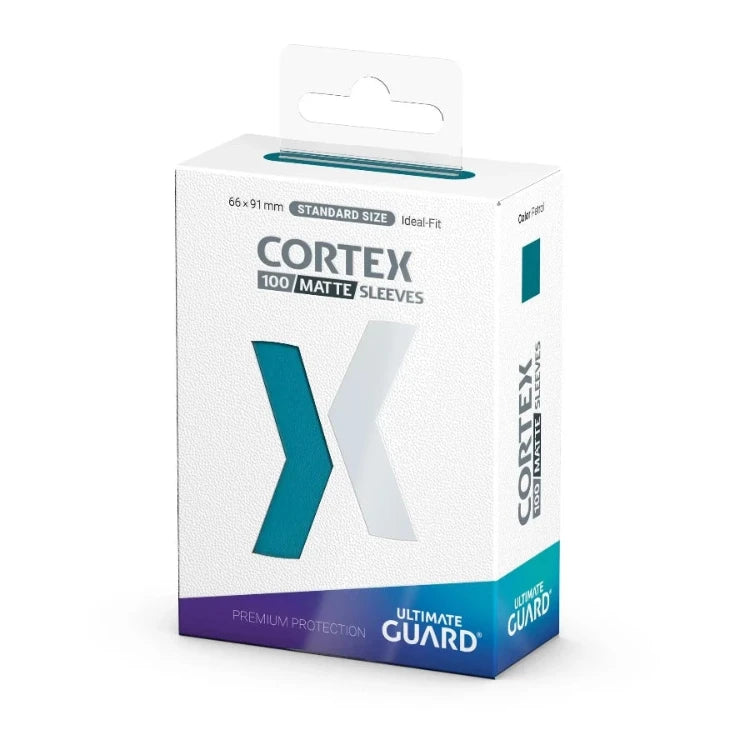 Ultimate Guard Cortex Sleeves - Matte Petrol - Standard Size (100)