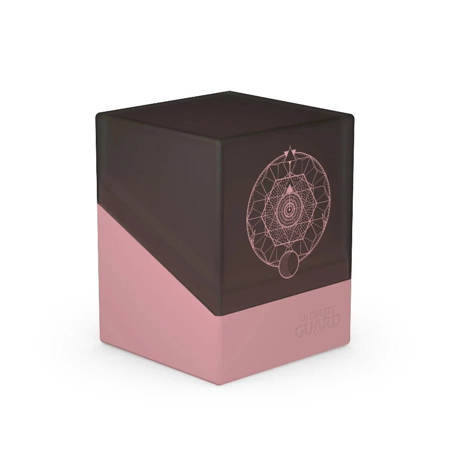 Ultimate Guard Boulder 100+ Standard Size Druidic Secrets Fatum (Dusty Pink) Deck Box