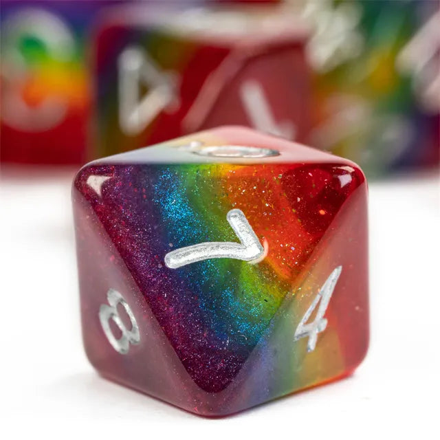PRIDE FLAG Dice - Rainbow Dice Set