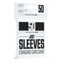 Gamegenic Just Sleeves Colour Card Sleeves (Black - 50 Pack)