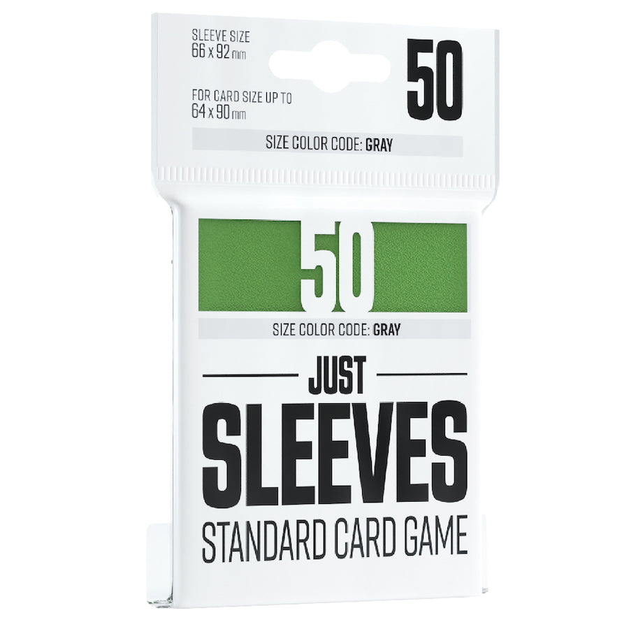 Gamegenic Just Sleeves Colour Card Sleeves (Green - 50 Pack)