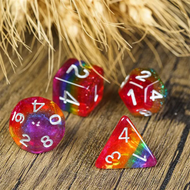 PRIDE FLAG Dice - Rainbow Dice Set