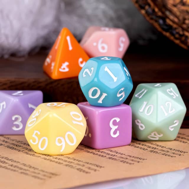 Macarons Dice Set – Behold Games