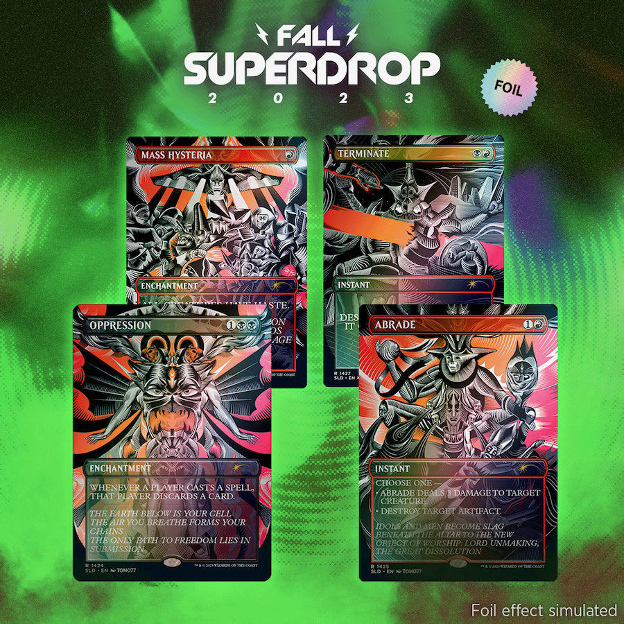 Secret Lair Fall Superdrop 2023: Absolute Annihilation Foil Edition