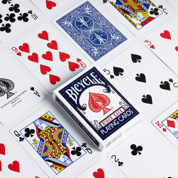 807 Rider Back Playing Cards (Blue)