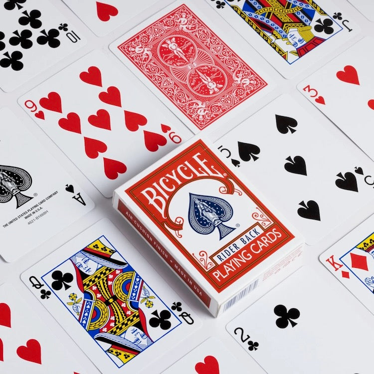 807 Rider Back Playing Cards (Red)