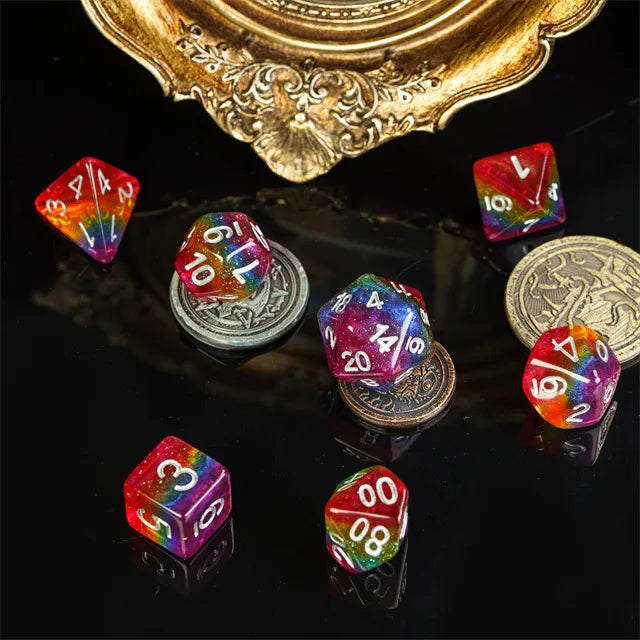 PRIDE FLAG Dice - Rainbow Dice Set